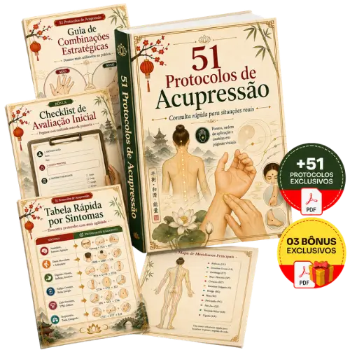 Plano completo - 51 Protocolos de Acupressão com bônus